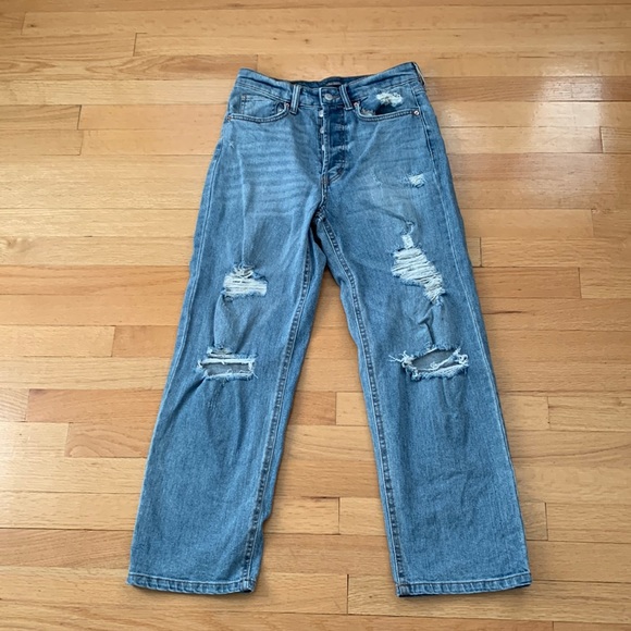 WILD FABLE High rise straight Jean - Picture 1 of 2